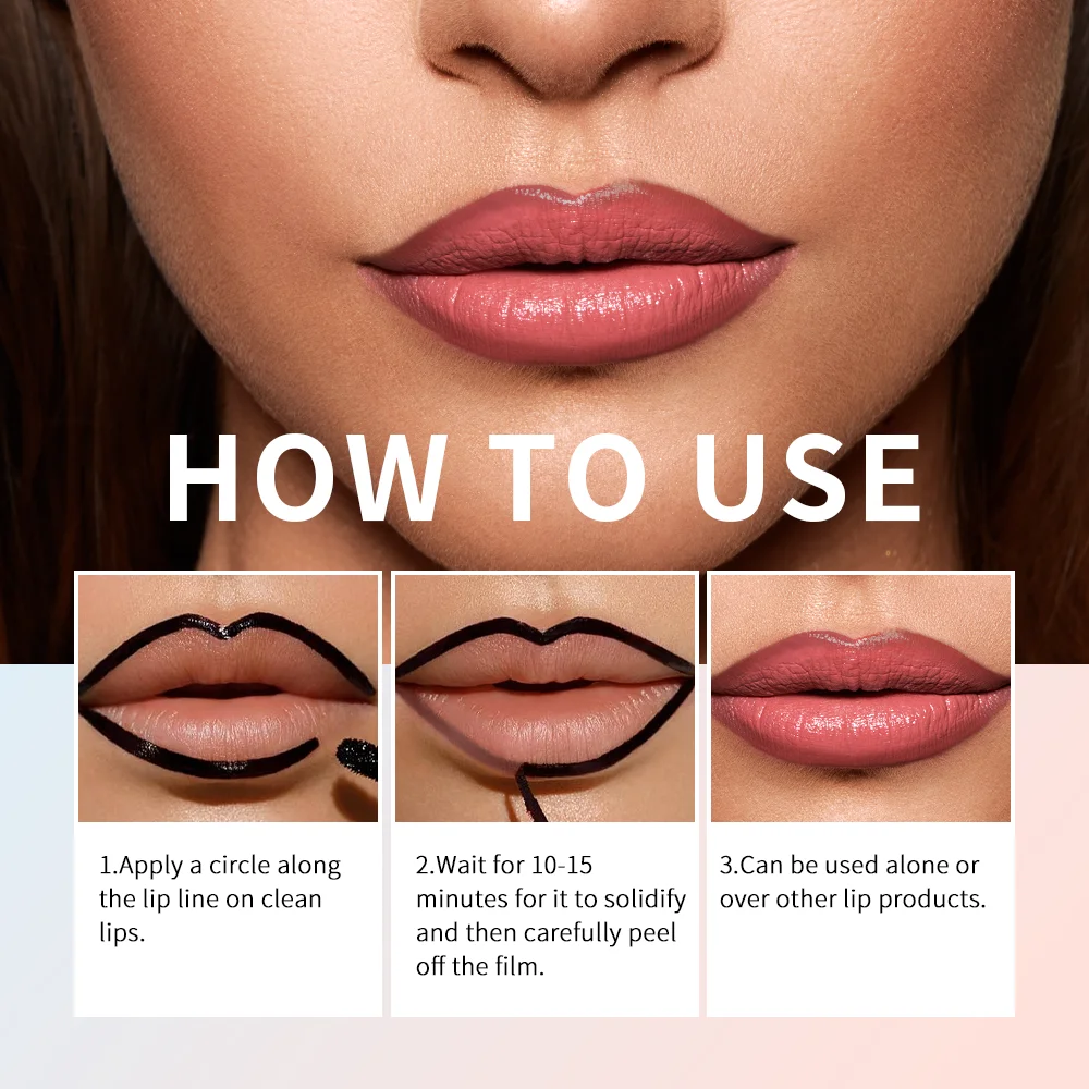 lip stain peel-off